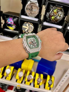 Gray helmet for bikers