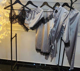 CONJUNTO 5 PIEZAS PIJAMA DE MUJER