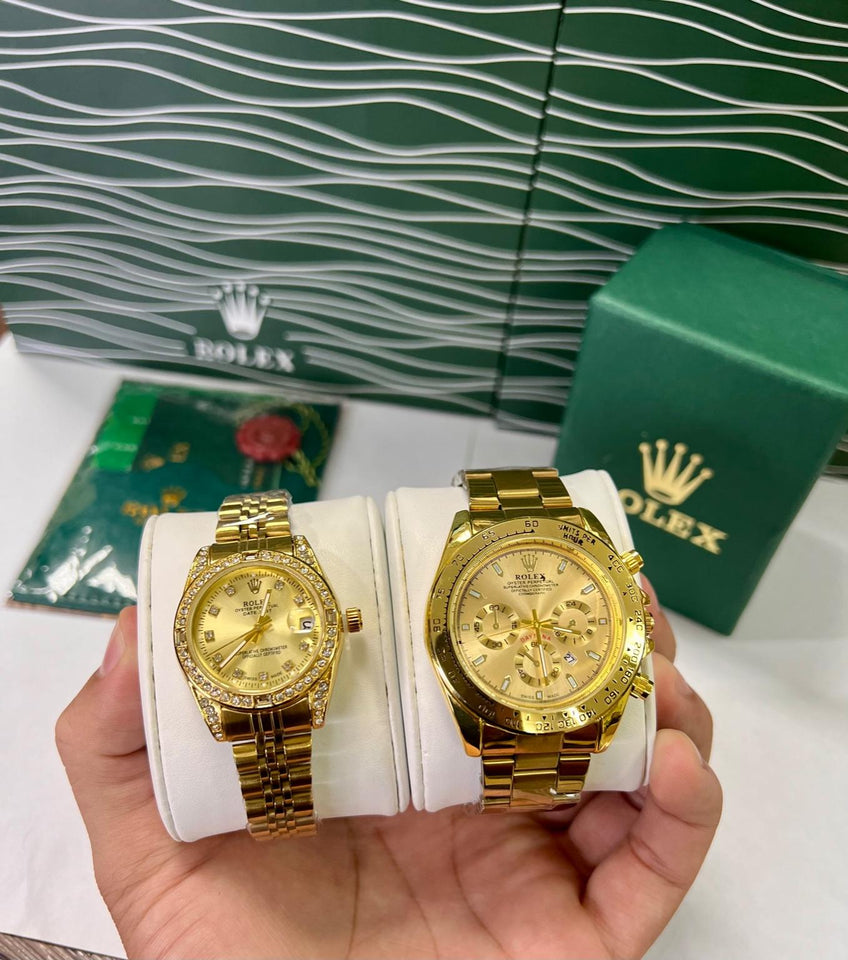 rolex pareja
