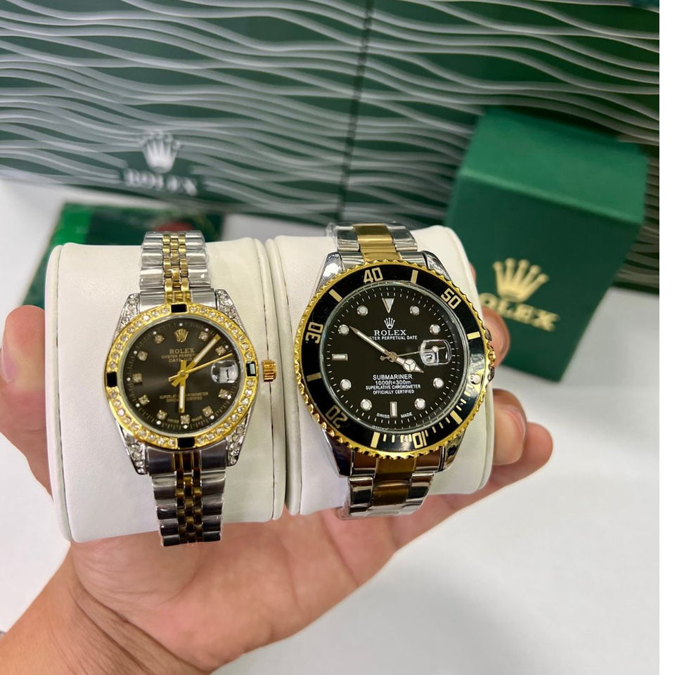 rolex pareja