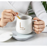 TAZA ➕CALENTADORA➕CUCHARA