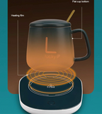 TAZA ➕CALENTADORA➕CUCHARA